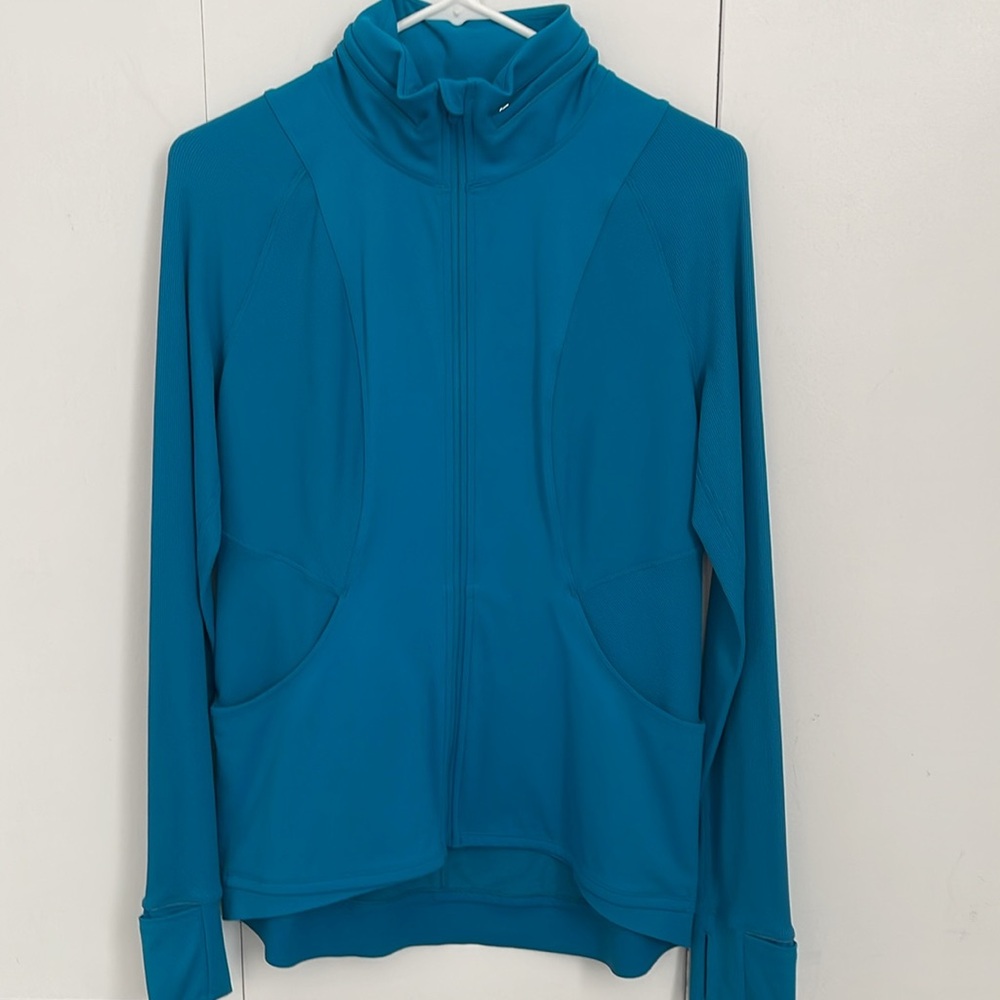 Lululemon Zip Jacket Size 10 with Hidden Hood